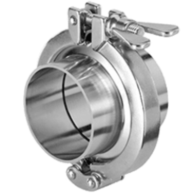 Clamp соединение в сборе DIN 32676, AISI 304, DN 25 (28мм)