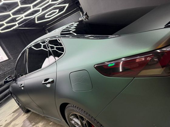 Carbins Color PPF Satin Olive Green MF 16C зеленая матовая цветная полиуретановая защитная антигравийная пленка