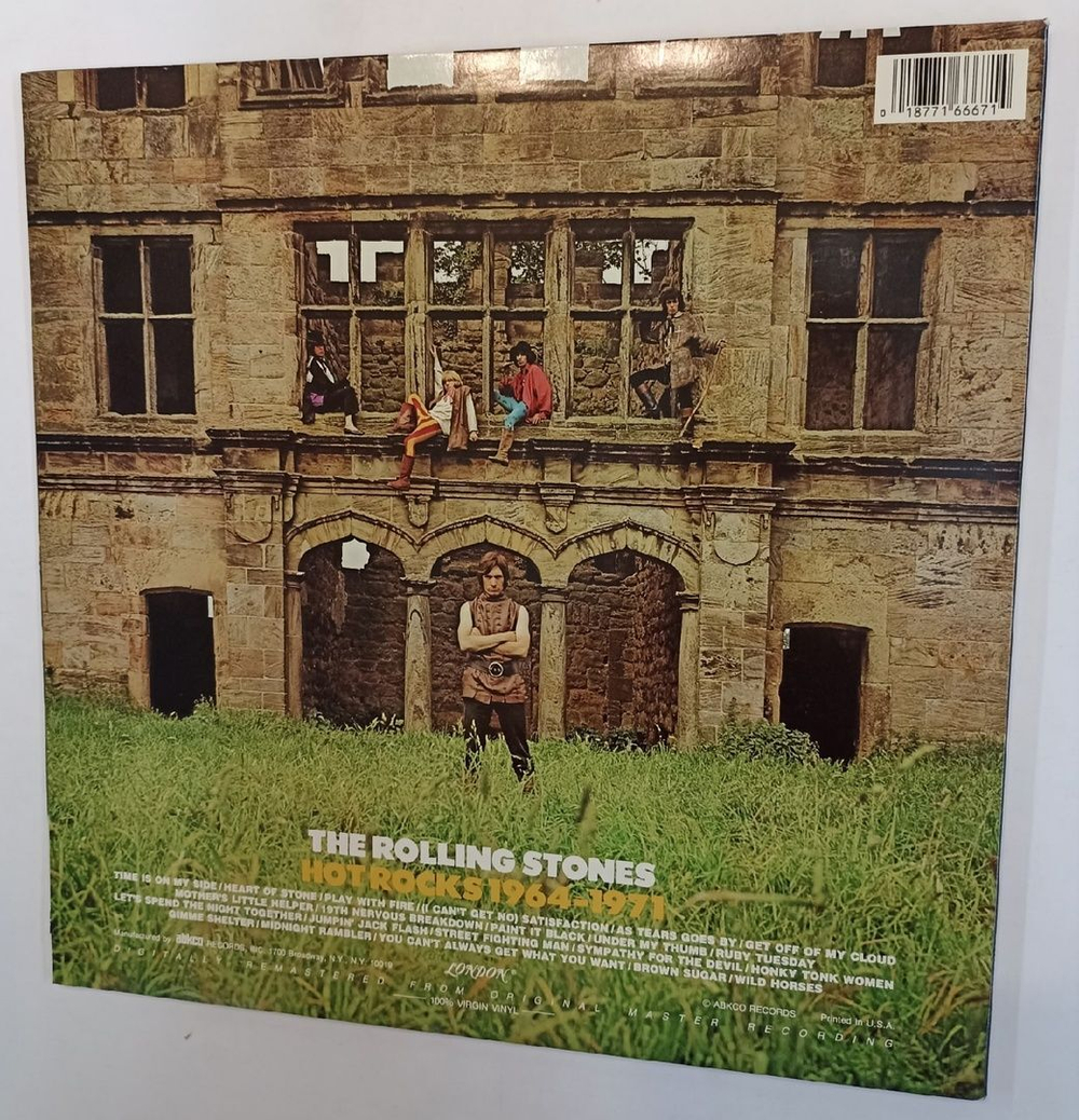 Винтажная виниловая пластинка The Rolling Stones Hot Rocks 1964 1971 2LP (USA 1986)