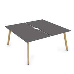 10БДВ.289 Стол системы БЕНЧ, сдвоенный, на 2 рабочих места (1400*1635*750)