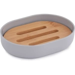 Мыльница Бамбук (серый) (комплект 32 шт)