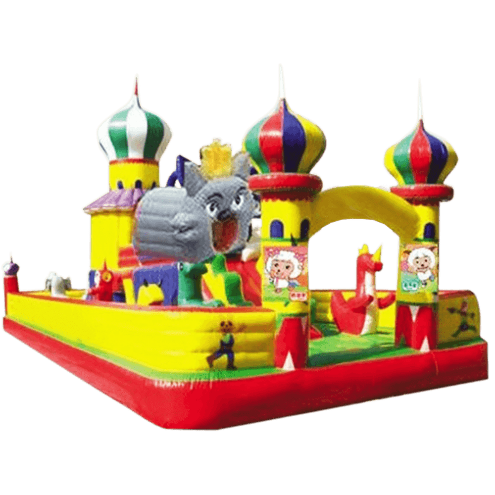 Коммерческий надувной батут "Кошачье царство"