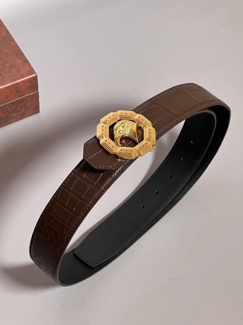 Ремень Stefano Ricci из кожи крокодила