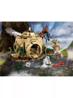 Конструктор Звездные войны Хижина Йоды 241 деталь