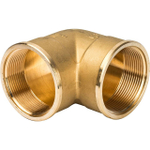 Отвод 90° с внутренней резьбой STOUT SFT 0013 - 2" (для стальных труб, латунь без покрытия)