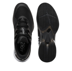 Мужские кроссовки теннисные Lacoste AG-LT23 Ultra Clay - black/white