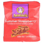 Annie's Homegrown, Organic Bunny Fruit ™ Snacks, летняя клубника, 10 пакетиков по 19 г (0,7 унции)