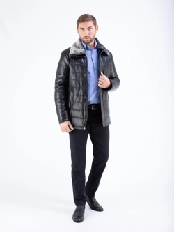 Куртка мужская  из натуральной кожи