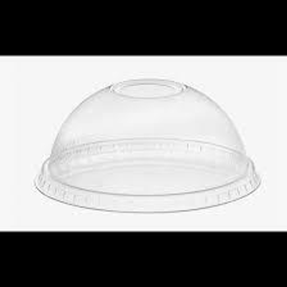 Крышка купольная с отверстием д95 для стакана  У-Ю (уп 50/1000) шейкер