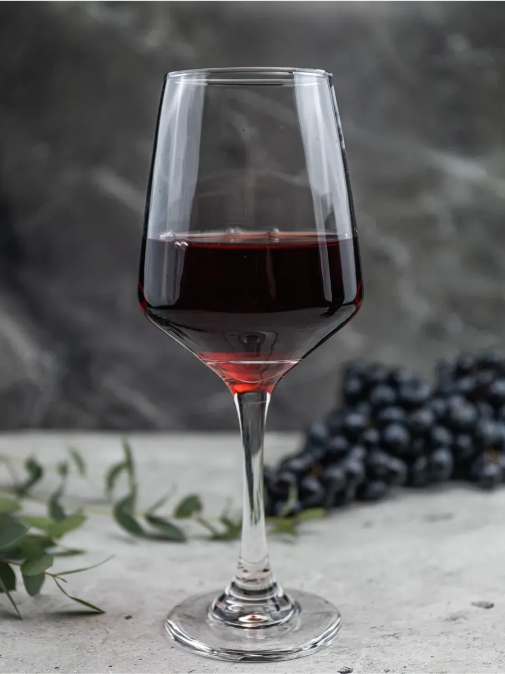 Набор бокалов для вина, 365 мл, 6 шт. прозрачные