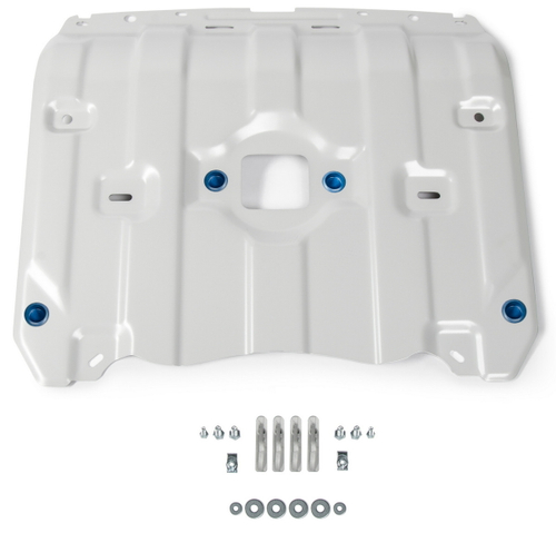 Защита радиатора и картера Rival для BMW X5 G05 (V - 4.4) (xDrive50i) 2018-н.в./BMW X5 G05 (V - 2.0D) (xDrive 25d) 2018-н.в./BMW X5 G05 (V - 3.0) (xDrive40i) 2018-н.в./BMW X5 G05 (V - 3.0D) (xDrive30d, M50d) 2018-н.в./BMW X6 G06 (V - 4.4) (xDrive M50i) 2019-н.в./BMW X6 G06 (V - 3.0) (xDrive40i) 2019-н.в./BMW X6 G06 (V - 3.0D) (xDrive30d, xDriveM50d) 2019-н.в./BMW X7 G07 (V - 3.0) (xDrive40i) 2018-н.в./BMW X7 G07 (V - 3.0D) (M50d, xDrive30d) 2018-н.в., штампованная, алюминий 3 мм, с крепежом, 333.0533.1