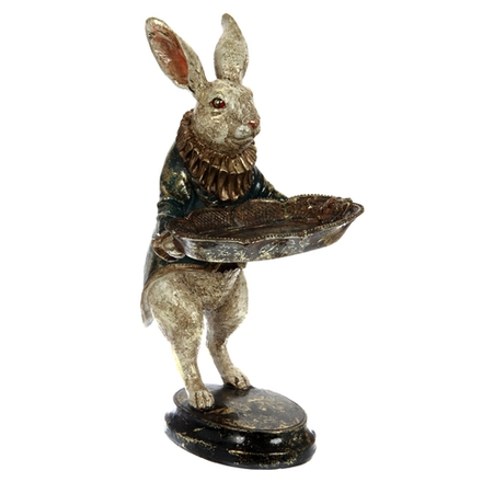 GAEM Фигура декоративная "Заяц", L14 W17 H28 см