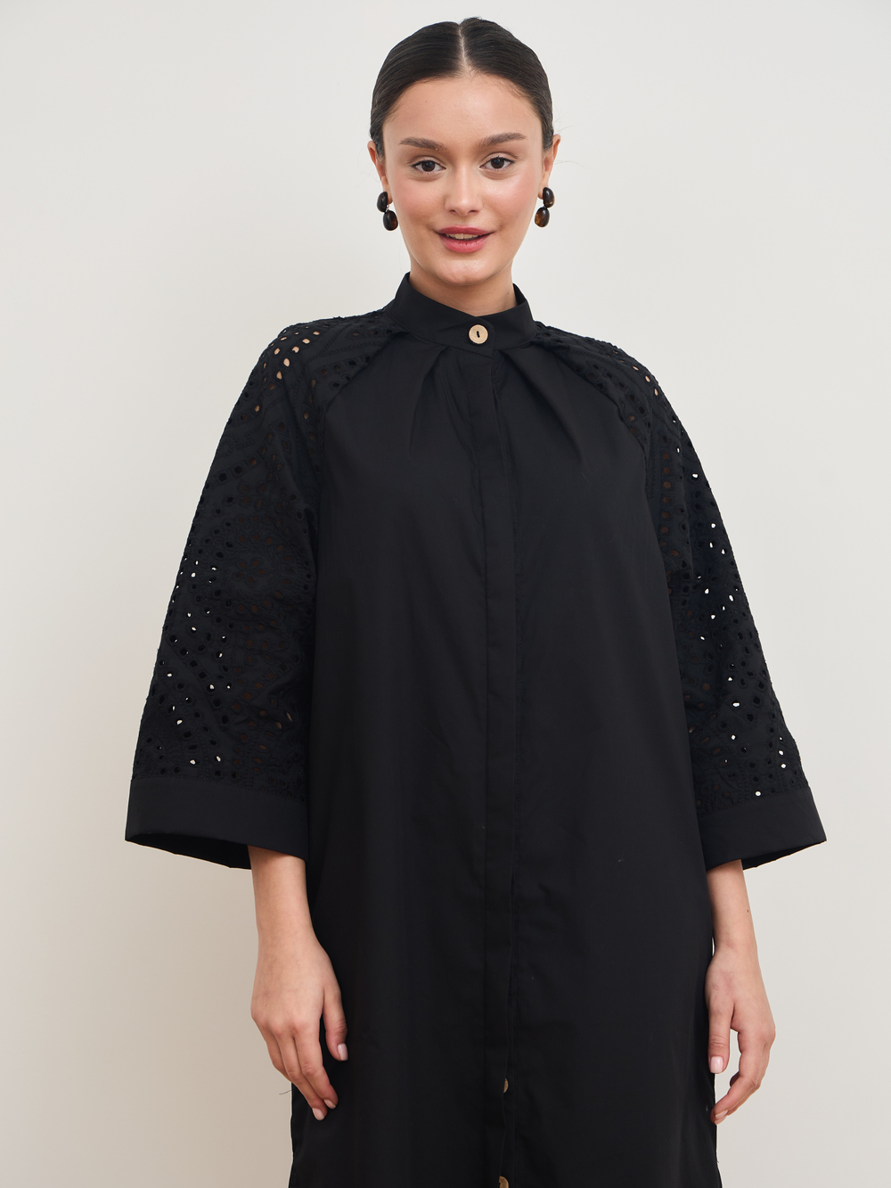 Платье кимоно ажурное