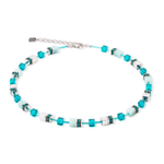 Колье Coeur de Lion Dark Green-Silver 4010/10-0548