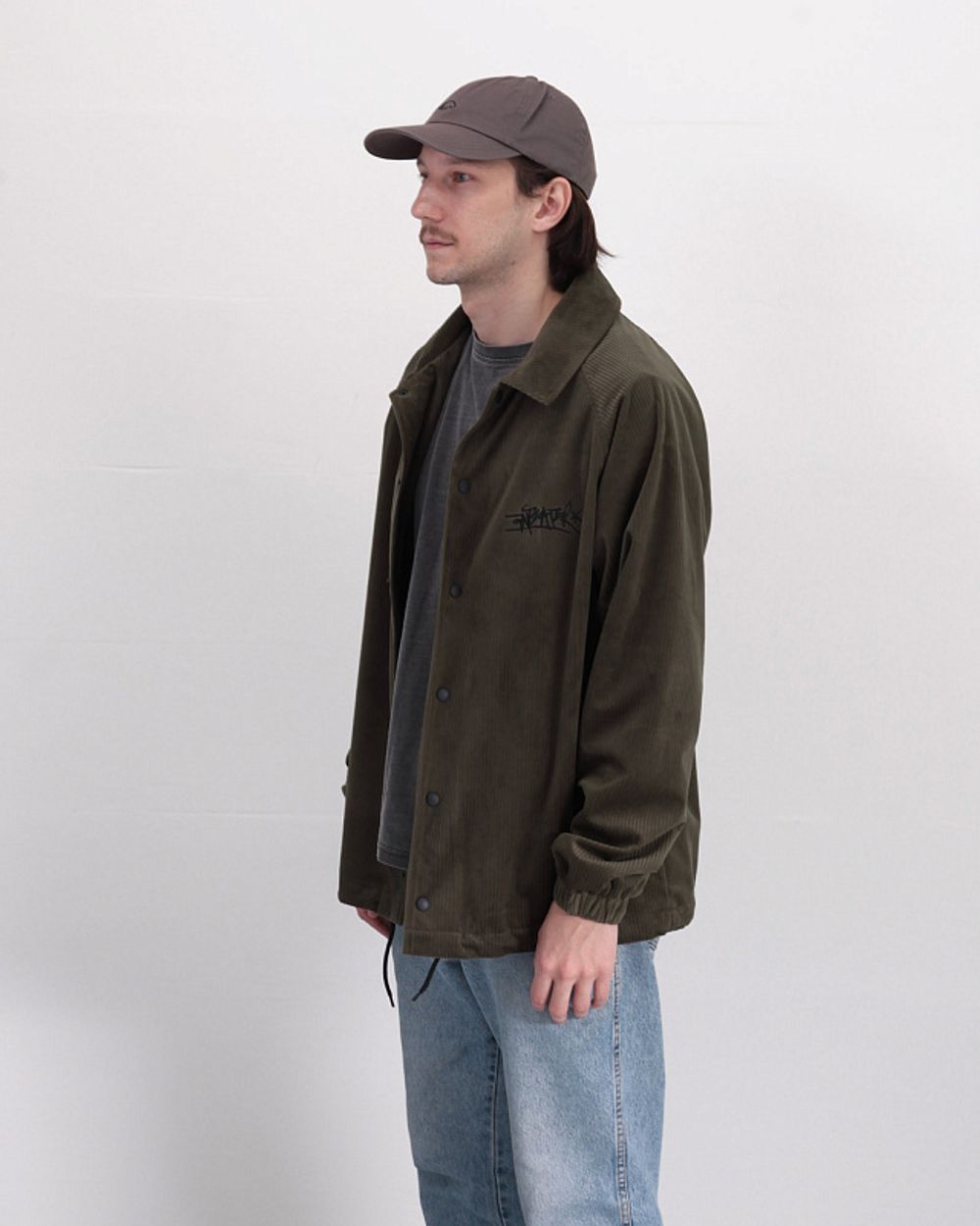 Куртка ANTEATER Coach Velvet Хаки