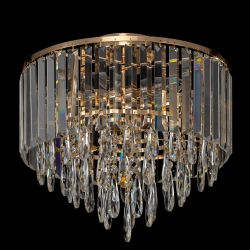 Citilux LEONNA CL320162 Люстра хрустальная Золото