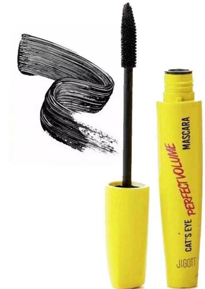 JIGOTT 12 мл. тушь д/ресниц черный CAT`S EYE PERFECT VOLUME MASCARA