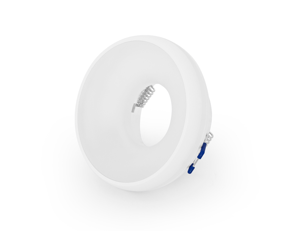 Встраиваемый точечный светильник MR16 с акрилом TN3321 SWH/FR белый песок/белый матовый D95*40