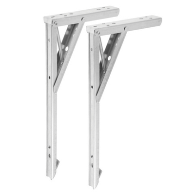 Кронштейн складной для столов и полок ТУНДРА 300мм нерж.сталь 9703997