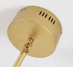 Ceiling design lamp  Shy by Bec Brittain (9 hands,  vertical)