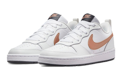 Женские кроссовки Nike Court Borough Low 2 'White Metallic Red Bronze' BQ5448-116