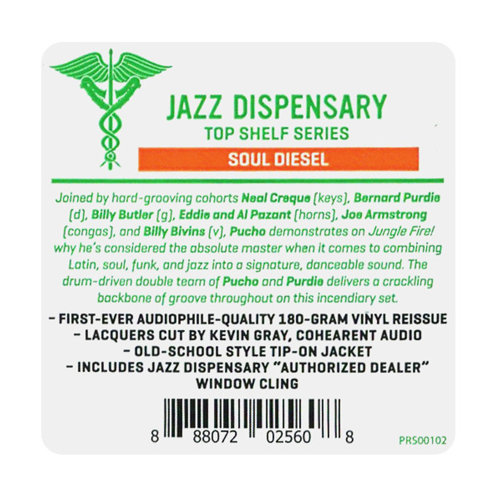 Pucho & His Latin Soul Brothers / Jungle Fire! (LP)