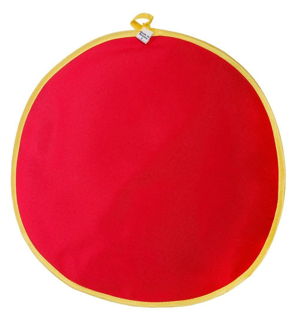 ТК-209 Прихватка «Матрешка» круг (красный)