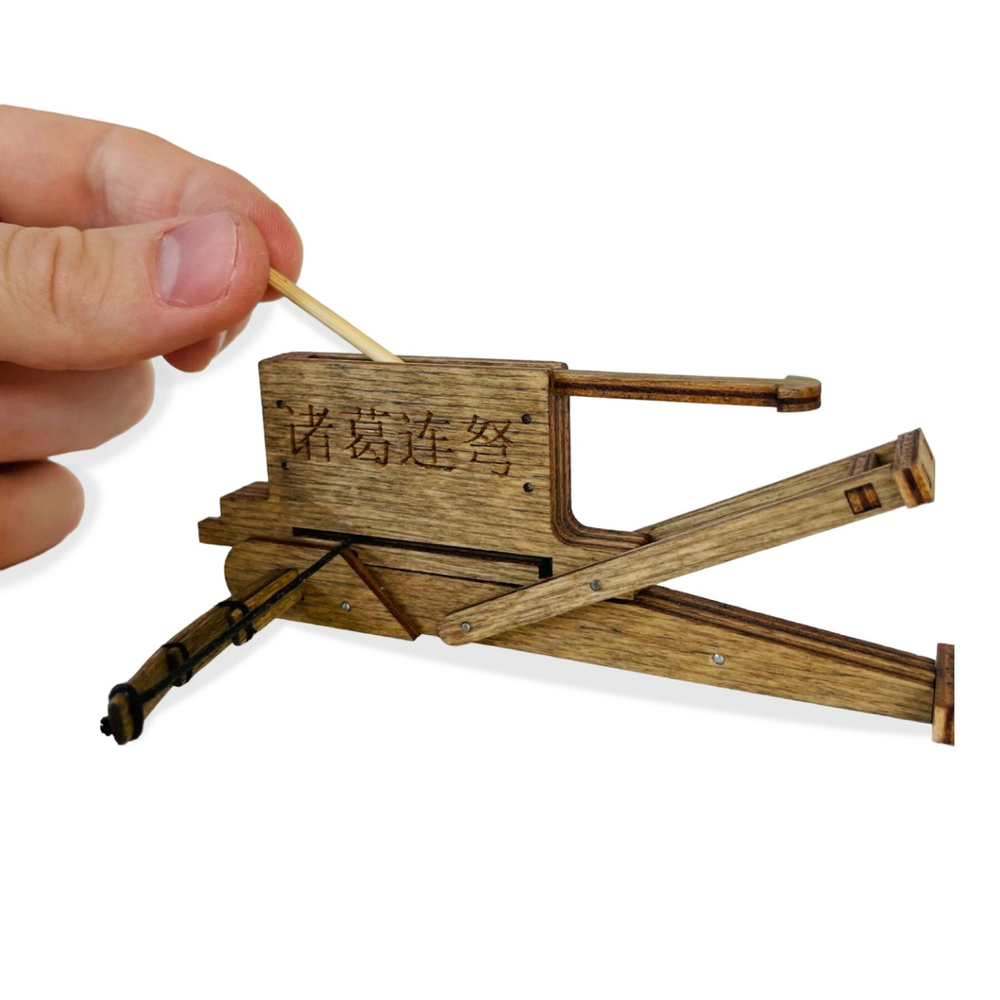 Купить Маленький сборный китайский арбалет "Чо-Ко-Ну" из дерева, лучшие сувениры от KUDRIAVSKIY в Москве.