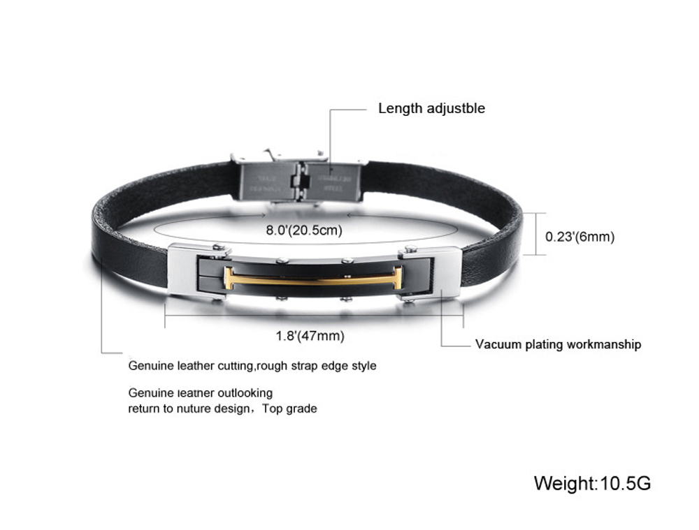 Браслет мужской Steelman mn00414