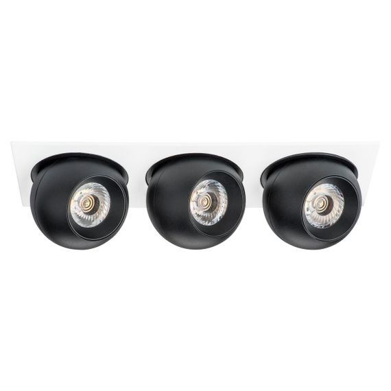 Комплект из светильника и рамки Lightstar Intero Ball (217536+217074+217074+217074) i536747474