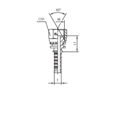 Фитинг DN 10 DKM (Г) 14x1.5