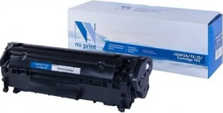 Картридж NVP совместимый NV-Q2612A/NV-FX-10/703 универсальные для HP/Canon LaserJet 3015/ 3030/ 1012/ 1010/ 1015/ 3020/ 1020/ 1022/ 1022N/ 1022NW/ 1018/ 3050/ 3052/ 3055/ 1018/ 3050Z/ Fax L95/ i-Sensys L100/ L120/ L140/ L160/ MF4150/ 4690/ MF 4010/ 4018/ 4120/ 4140/ 4150/ 4270/ 4320/ 4320d/ 4330/ 4330d/ 4340/ 4340d/ 4350/ 4350d/ 4370/ 4370dn/ 4380/ 4380dn/ 4660/ 4660PL/ 4690/ 4690PL/ 4960PL/ LBP 2900/ 2900B/ 3000 i-Sensys Laser Shot/ Cactus CS-LP1120W/ HIPER M-1005/P-1120 (2000k)