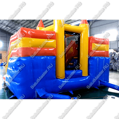 Батут "Морковка" с бассейном