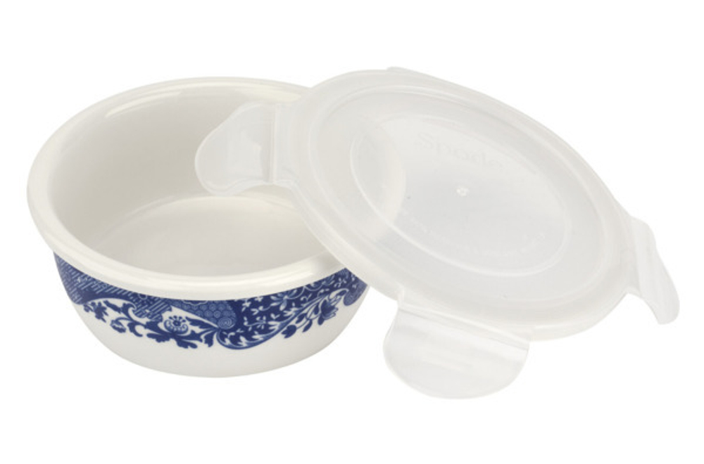 Контейнер круглый с герметичной крышкой 13х6см Spode Голубая Италия