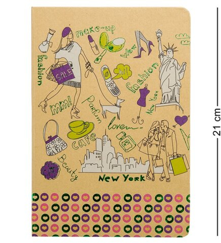 BM-16/3 Блокнот бол. «Вокруг света» (крафт-обложка)