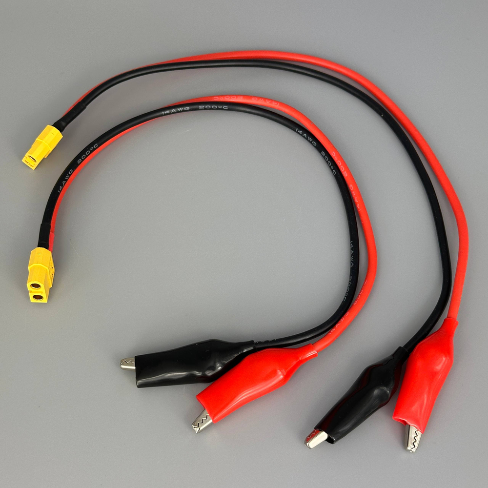 Переходники для зарядного устройства на вход крокодилы (2 Штуки)