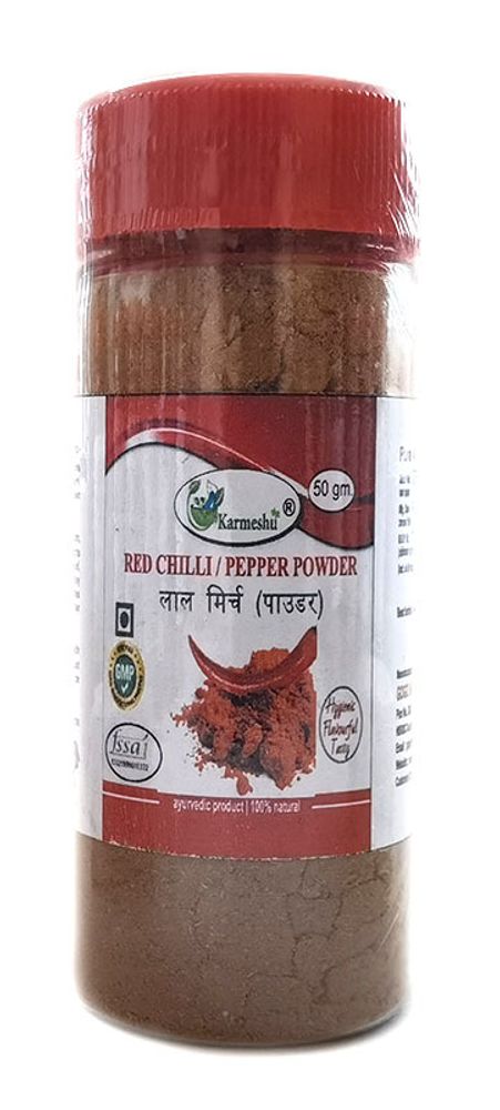 Красный Перец Karmeshu чили молотый банка с дозатором 50 гр