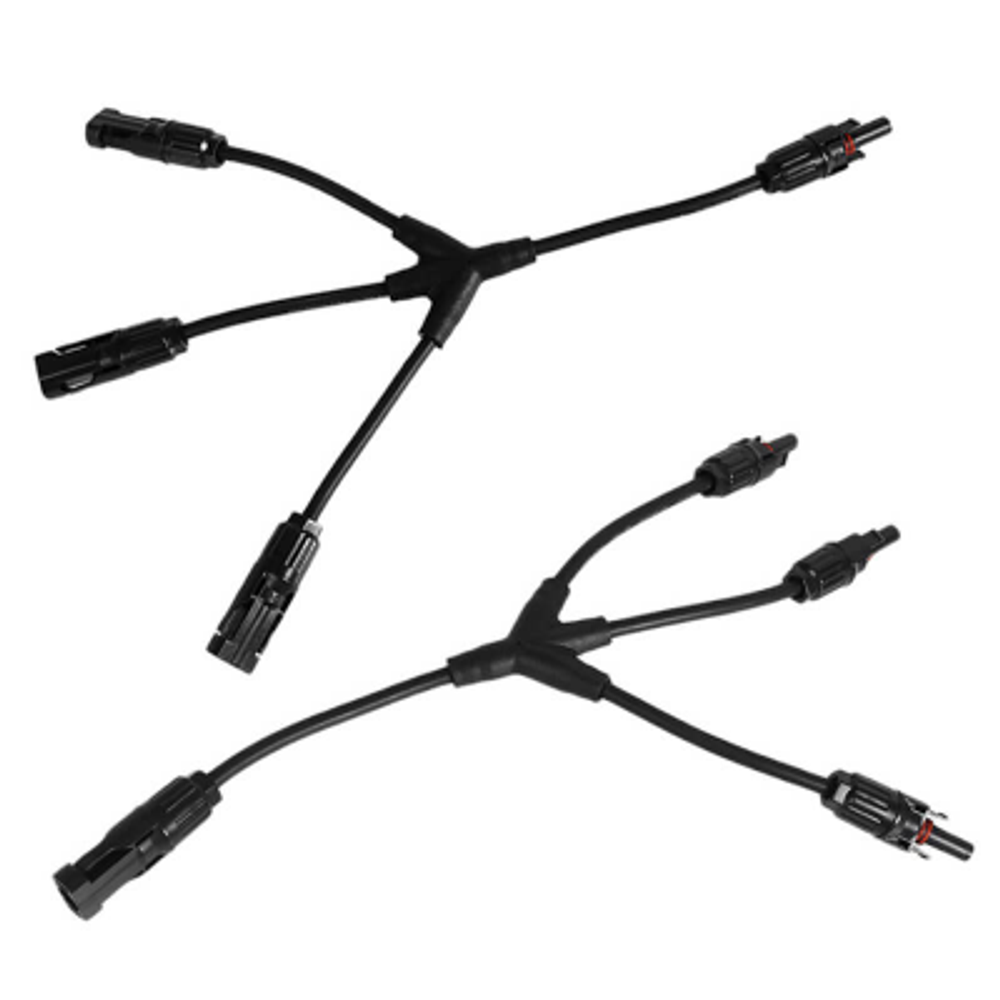 Коннектор MC4 Y-3 Cable [разветвитель для 3-х панелей, комплект из двух разъемов]