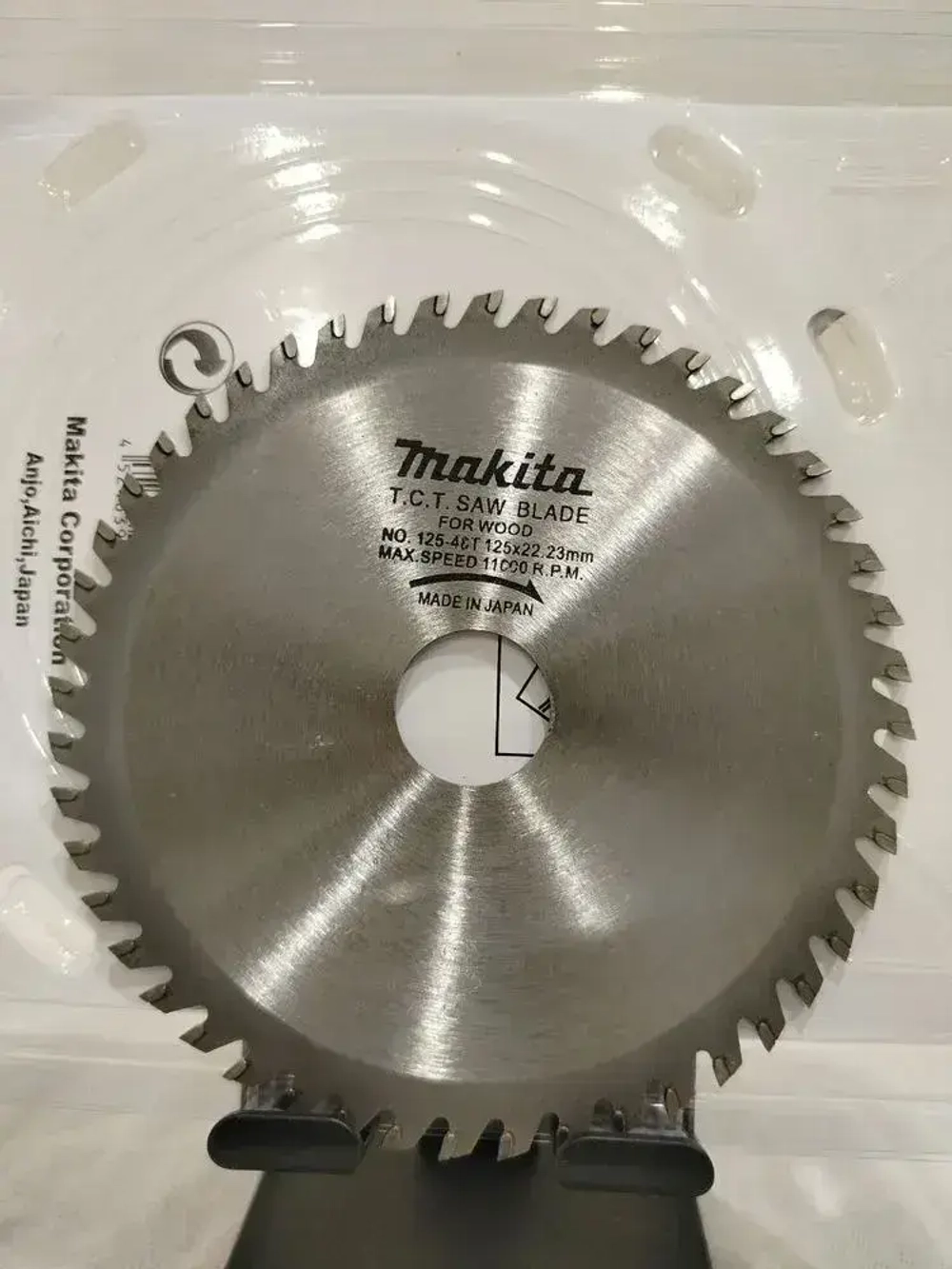 Диск пильный 125x22.23 мм, 48 зуб. MKTA по дереву