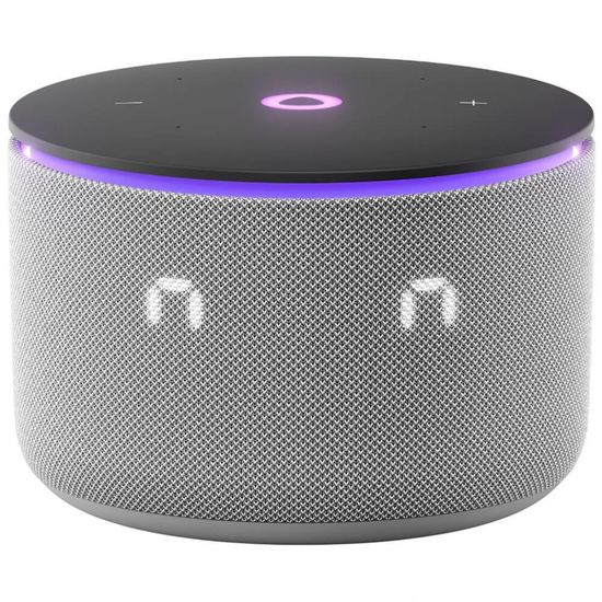 Умная колонка Яндекс Станция Мини 3 Про с Алисой и Zigbee, серый