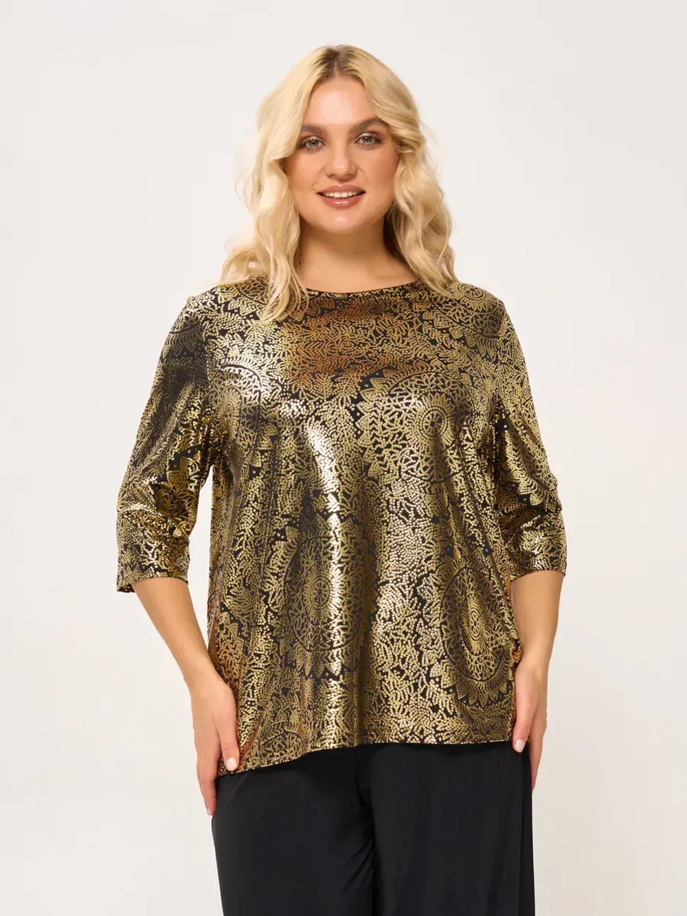 Блузка женская больших размеров