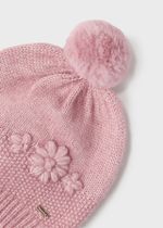 шапка с шарфом и варежками