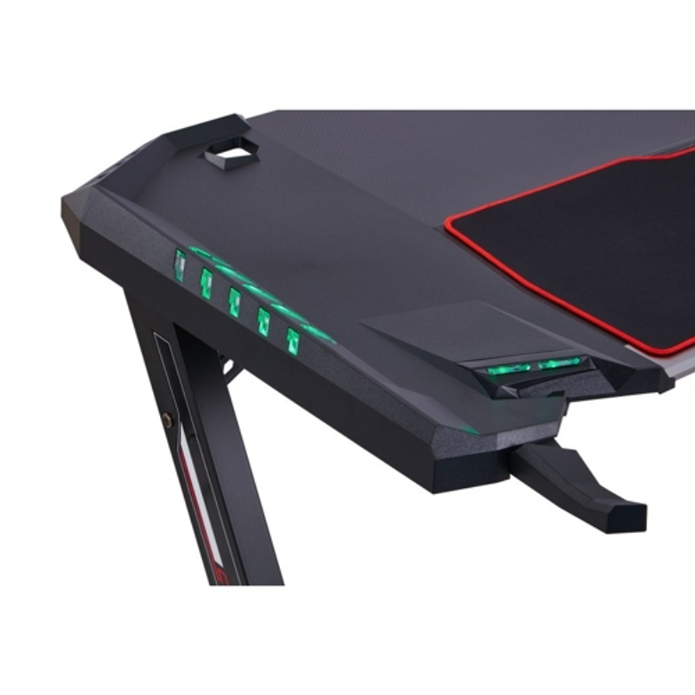 Стол компьютерный (для геймеров) EUREKA Z2, с RGB-подсветкой