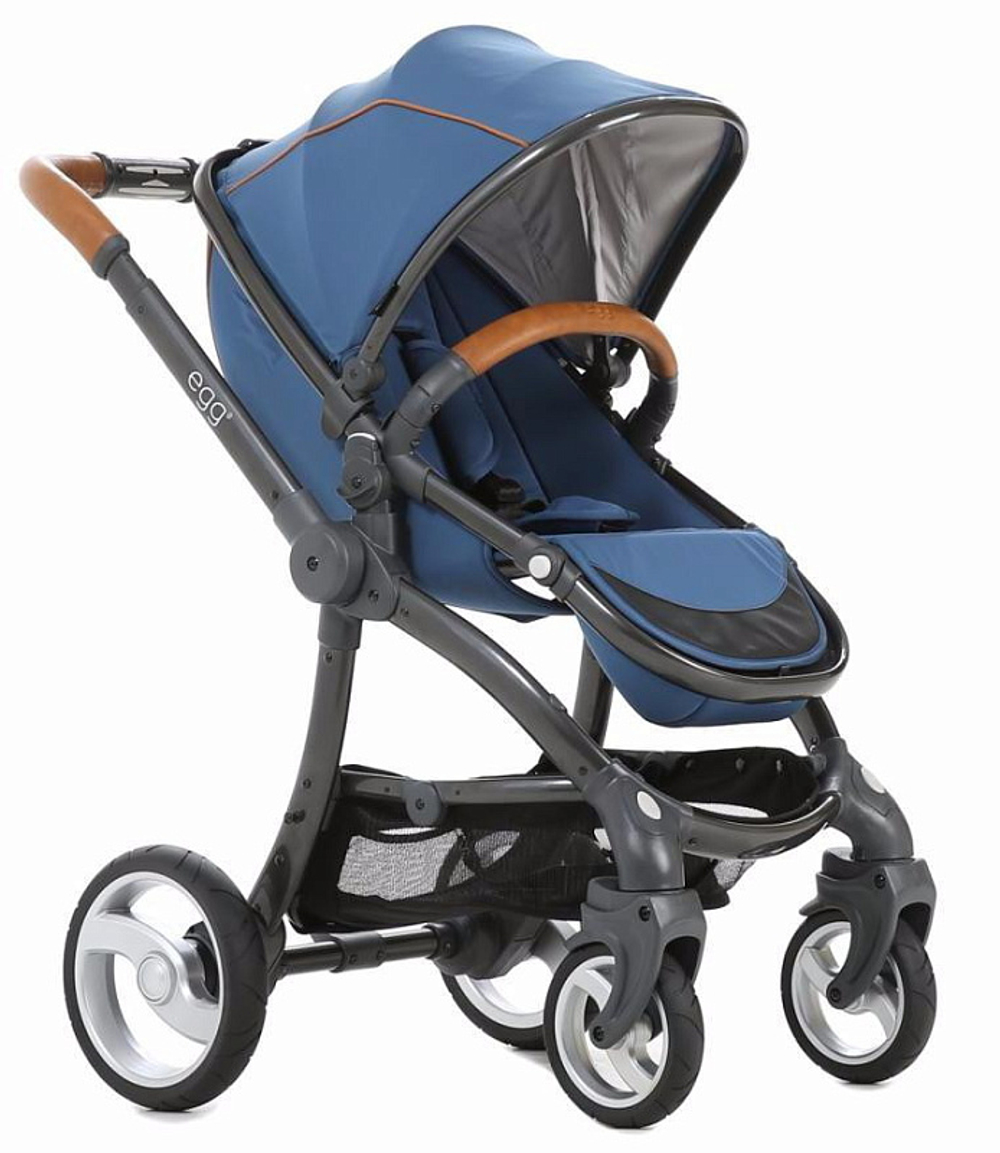 Детская коляска Egg 2 в 1 Just Black & Matt Black