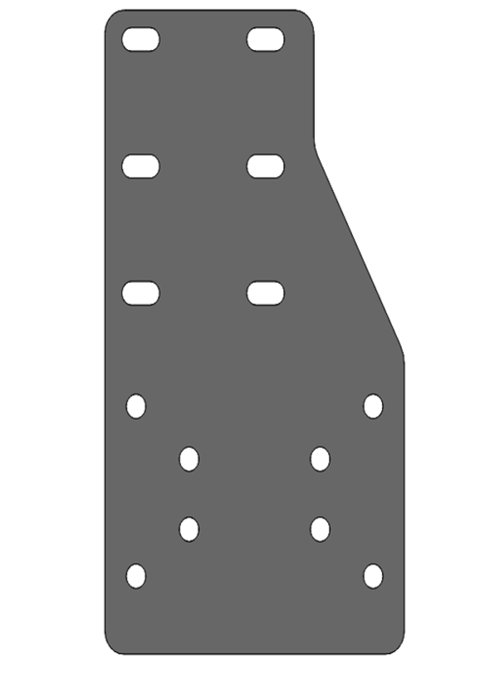 Пластина натяжителя оси Y Master v2