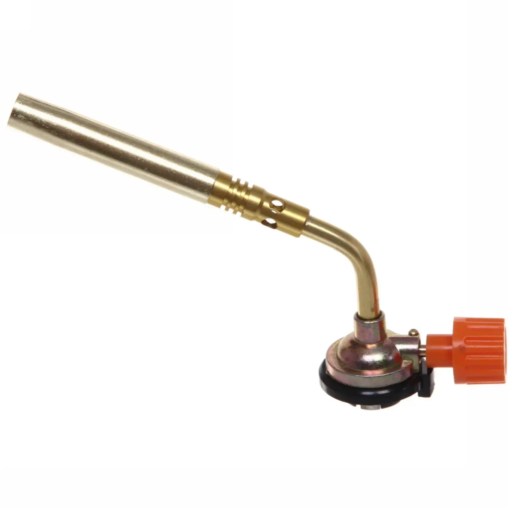 Горелка газовая с регулятором пламени узкое удлиненное сопло 19,5х4х6см 815