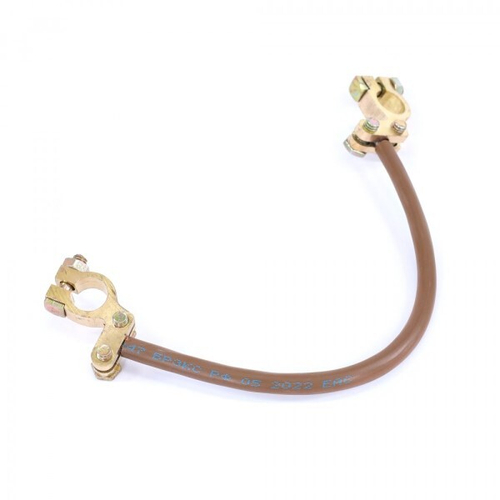 Клеммы аккумулятора  перемычка  /длина провода 30 см, сечение 25 мм.кв./ 12-24V европейский стандарт (VOLTON)