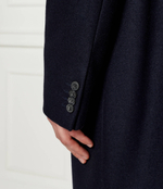 Шерстяное пальто Milogan2441 HUGO - темно-синий(50528836)