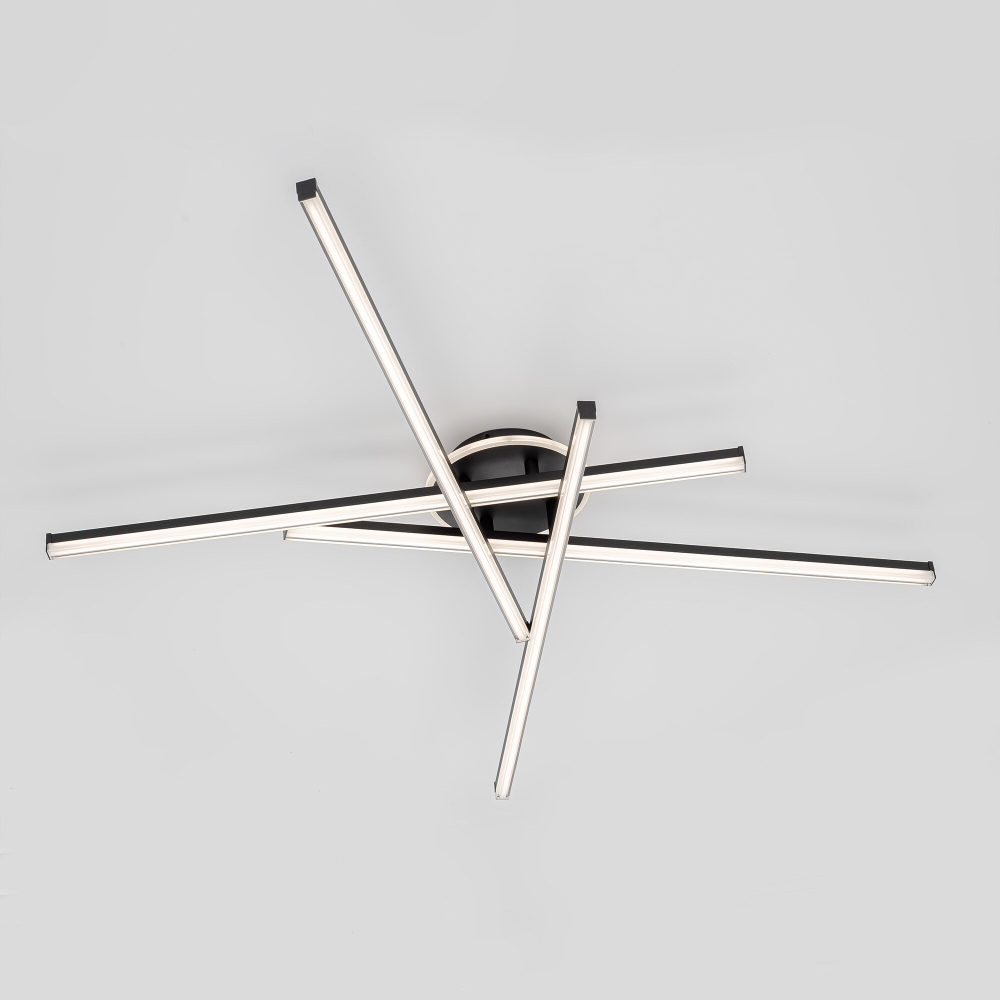 Citilux Trent CL203641 LED Люстра потолочная с пультом Чёрная