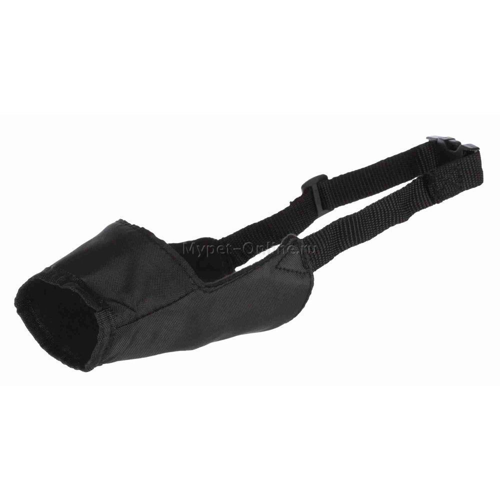 Намордник для собак Trixie Polyester, размер L-XL, размер 3x12x19.5см., черный